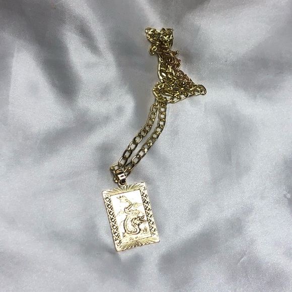 Dragon Solid Box Necklace - Picture 2 of 3